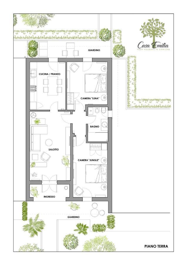 סירמיונה Appartamento Casa Emilia מראה חיצוני תמונה